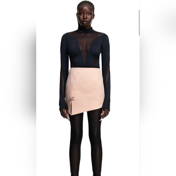 Mugler x H&M Wool Mini Skirt